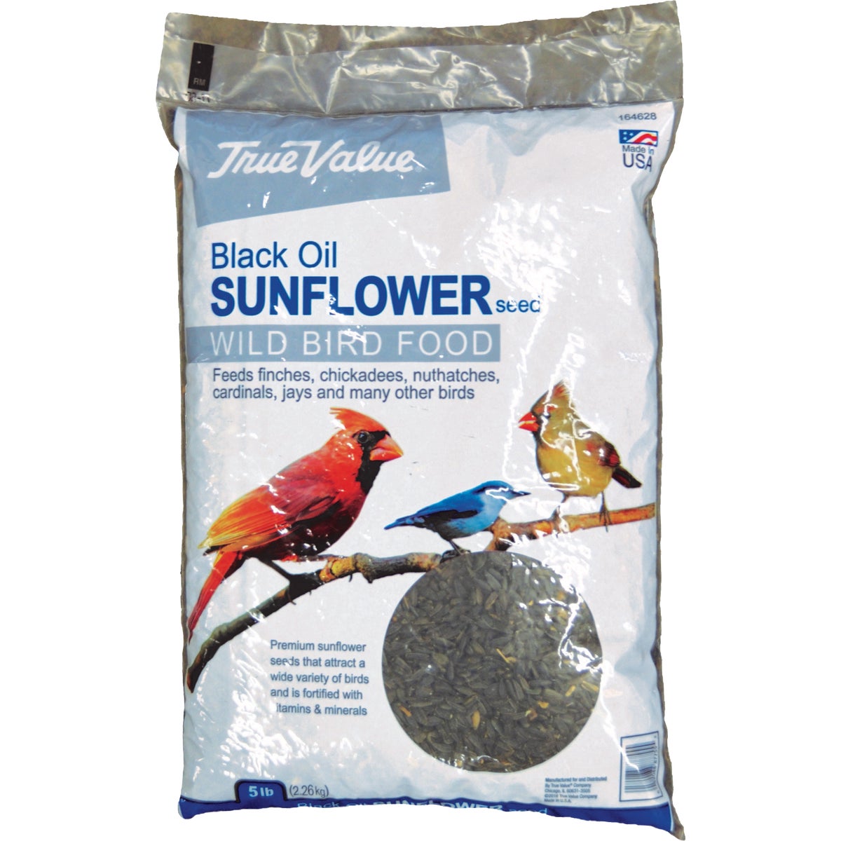 True Value 5 Lb. Black Oil Sunflower Wild Bird Seed