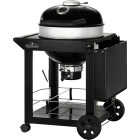 Napoleon PRO22 Charcoal Kettle Grill, Black with Cart Image 3