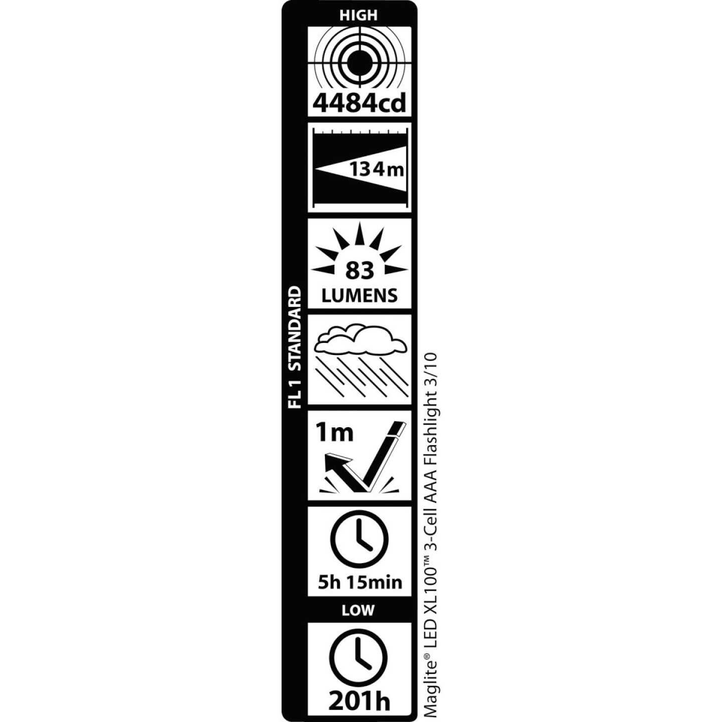 3AAA LED TACT MAGLITE Image 1