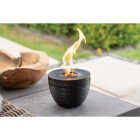 Sterno Small Onyx & Ivory with Black Lid Tabletop Fire Pit Image 2