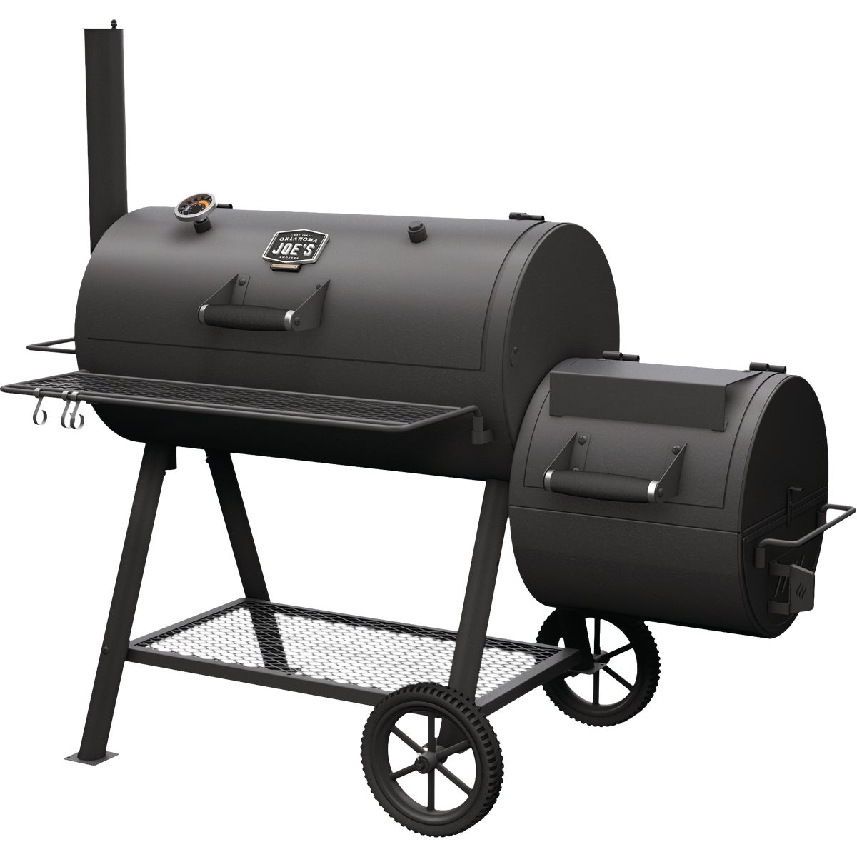 Oklahoma Joe's Highland 900 Sq. In. Offset Charcoal Smoker &  Grill Image 4