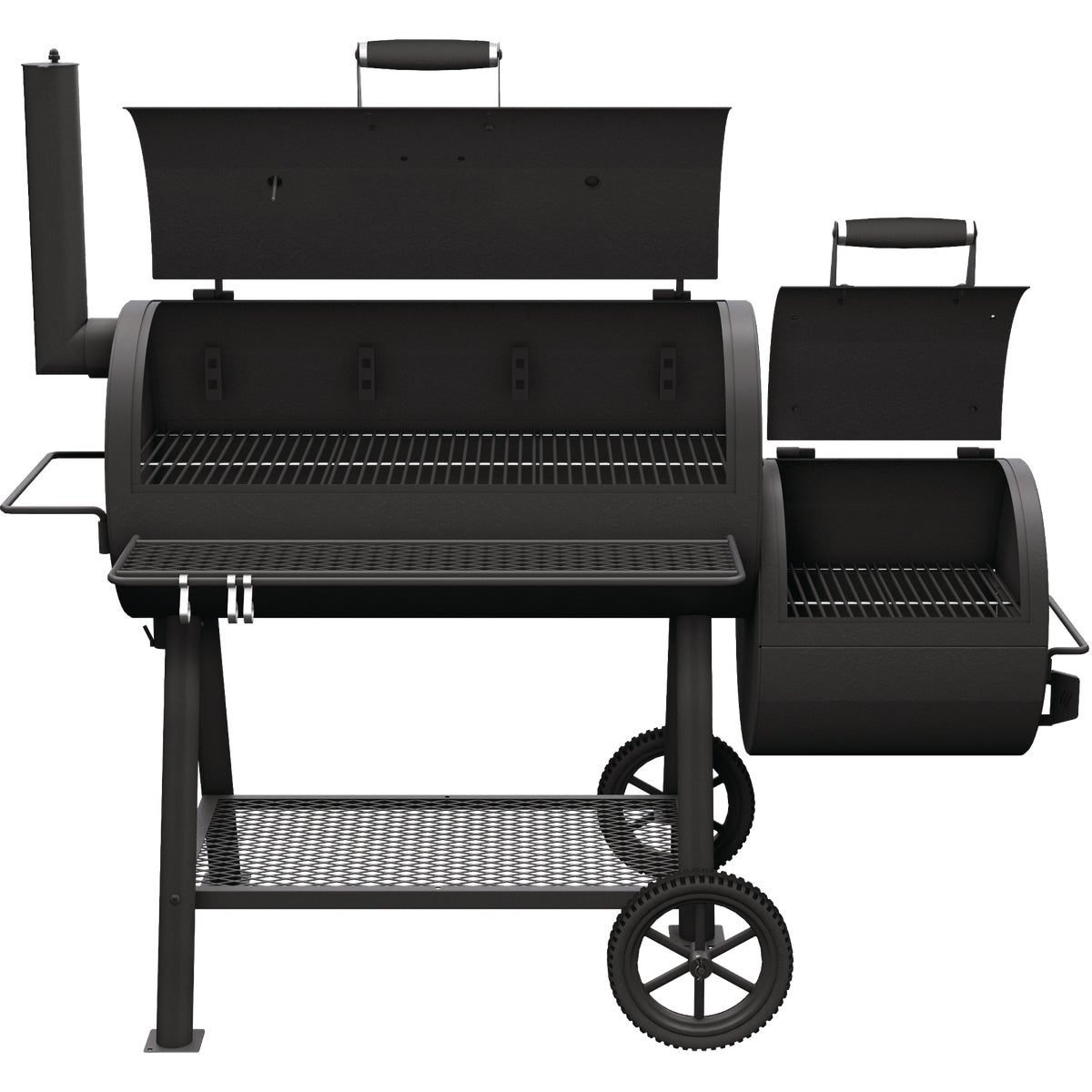 Oklahoma Joe's Highland 900 Sq. In. Offset Charcoal Smoker &  Grill Image 5