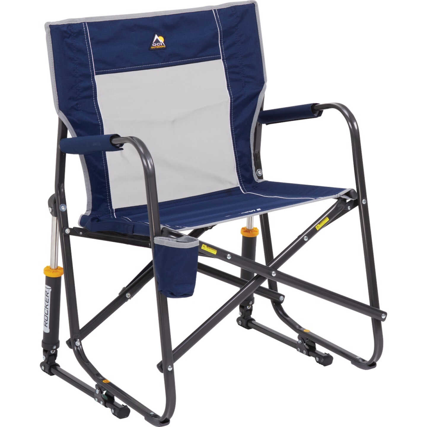 GCI Outdoor Freestyle Indigo Folding Rocker Image 1