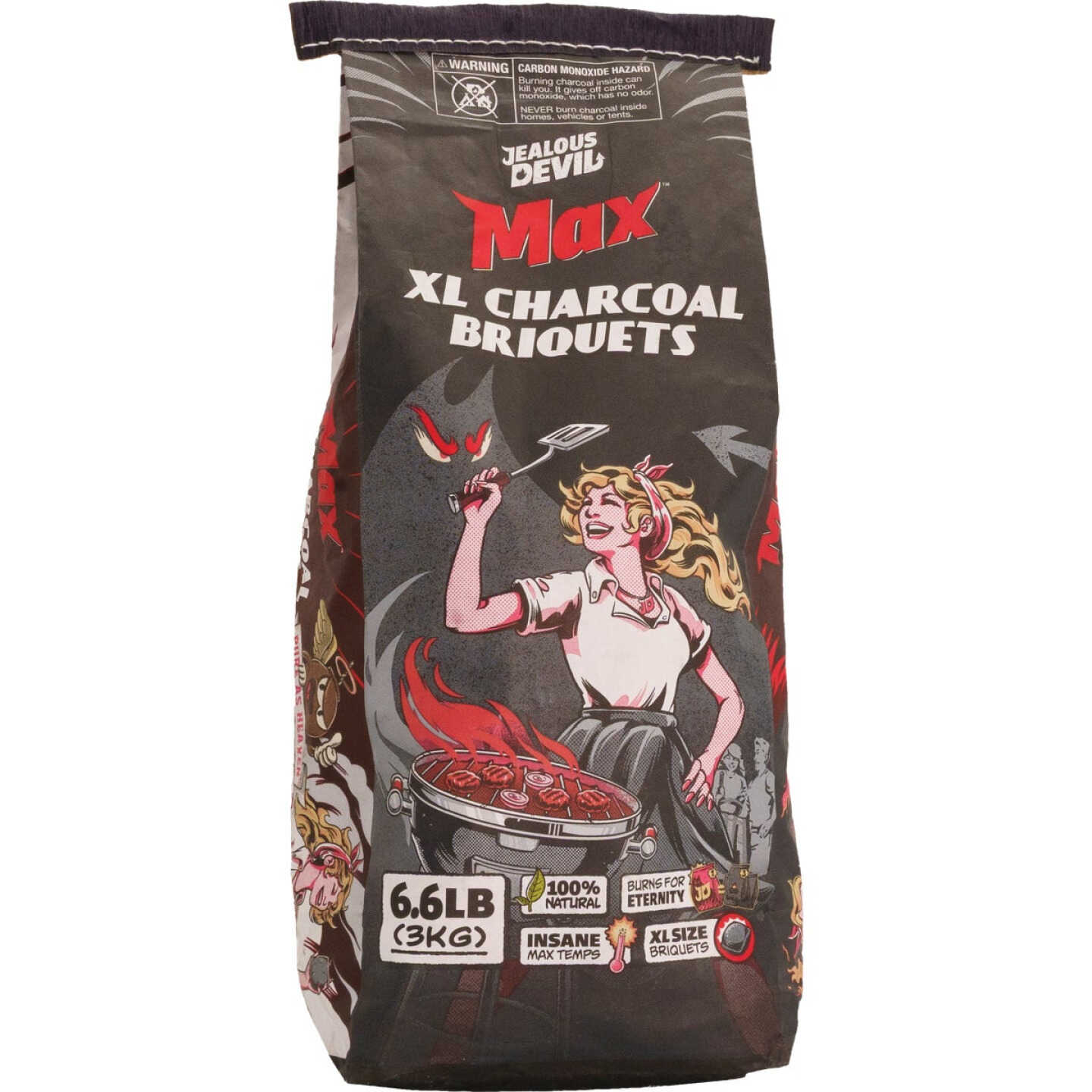Jealous Devil Max 6.6 Lb. Pillow Charcoal Briquets Image 1