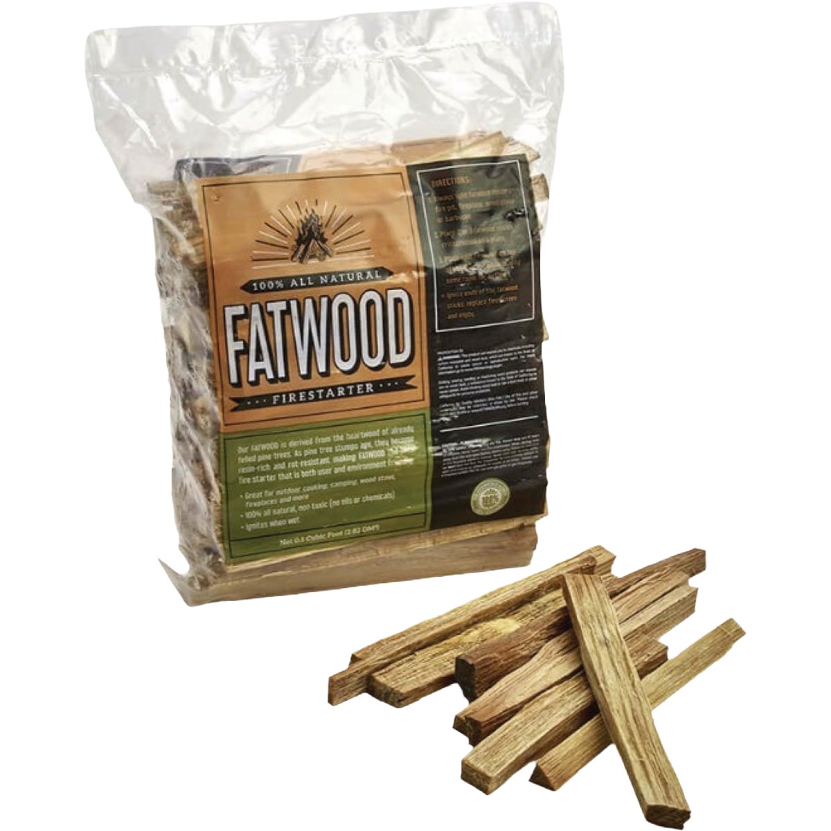Mr. Bar-B-Q Fatwood 4 Lb. Fire Starter