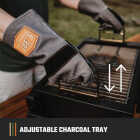 Oklahoma Joe's Rambler Black 218 Sq. In. Charcoal Tabletop Portable Grill Image 7
