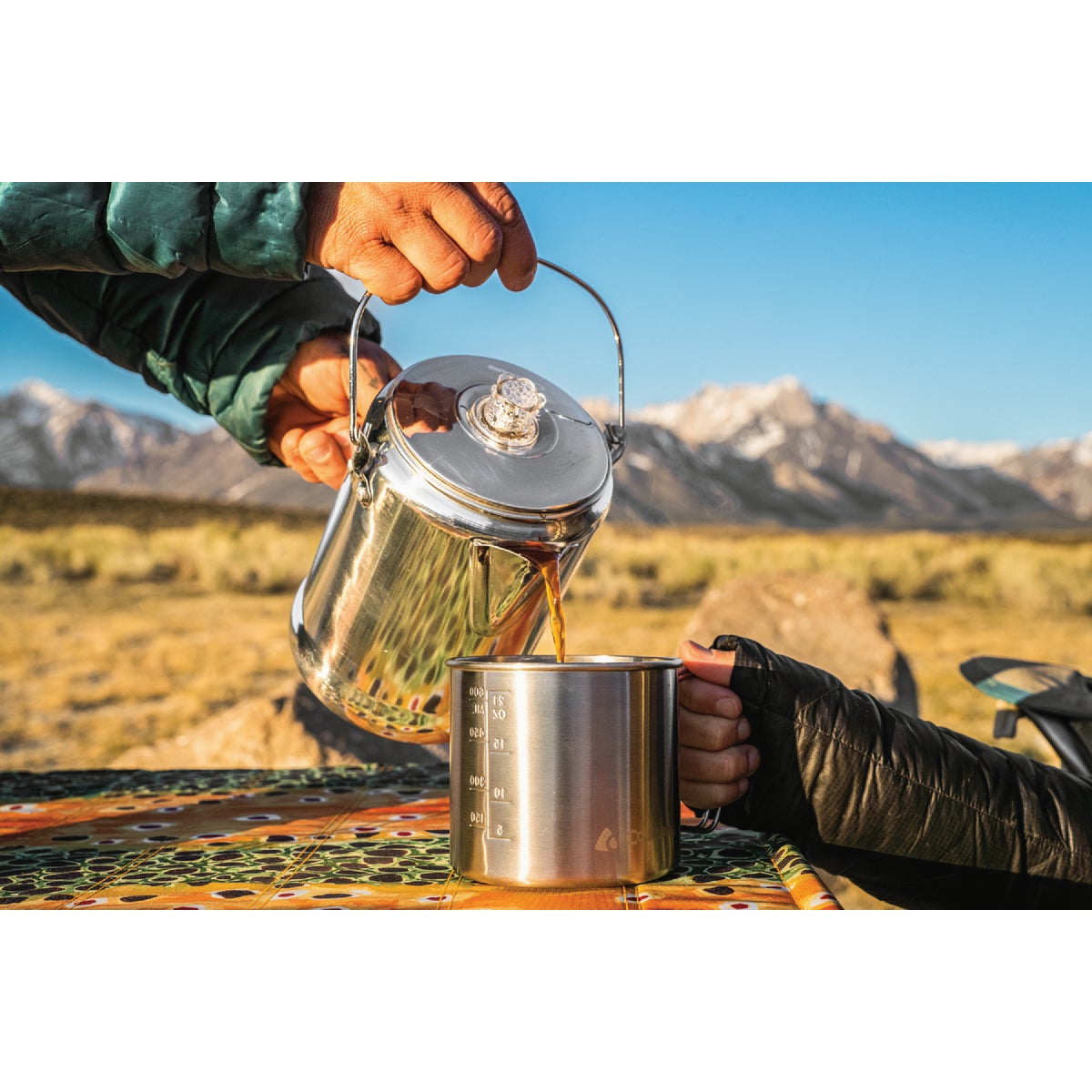Coghlans 9-Cup Aluminum Camping Coffee Pot Image 2