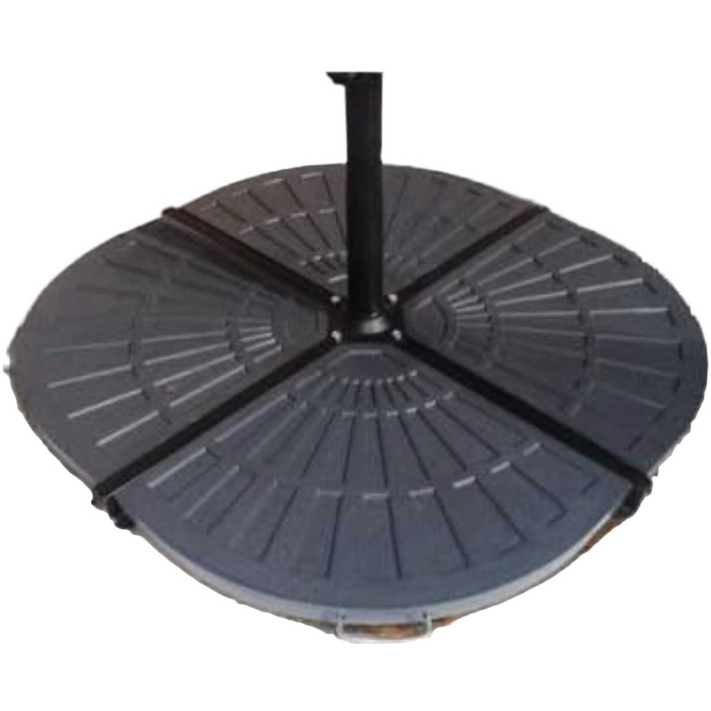 Sun-Ray 30 Lb. Black Offset Umbrella Cross Base Image 1