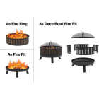 Common Goods 28 In. 3-in-1 Wood Burning Fire Pit Image 1