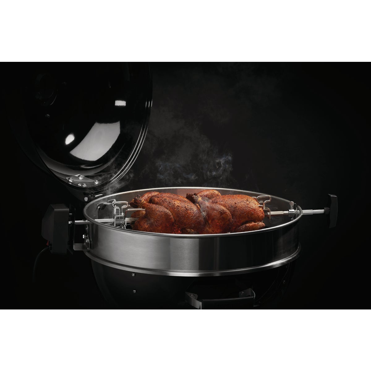 Napoleon Commercial Grade Rotisserie Kit for PRO Charcoal Kettle 22 In. & 18 In. Grills Image 2