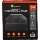 Mr. Bar-B-Q Small/Medium Black Polyester Grill Cover Image 1