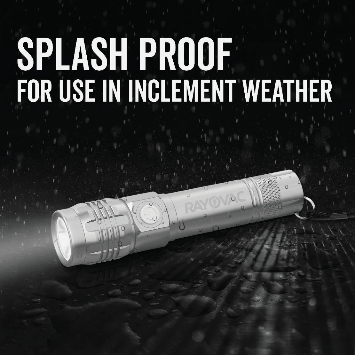 Rayovac LED Metal Rechargeable Flashlight Image 4