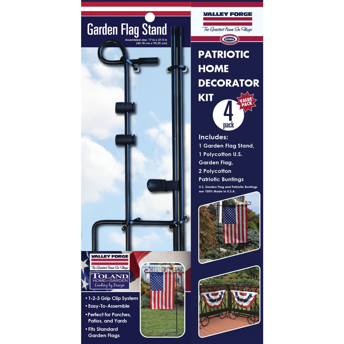Valley Forge Patriotic Decorator Set