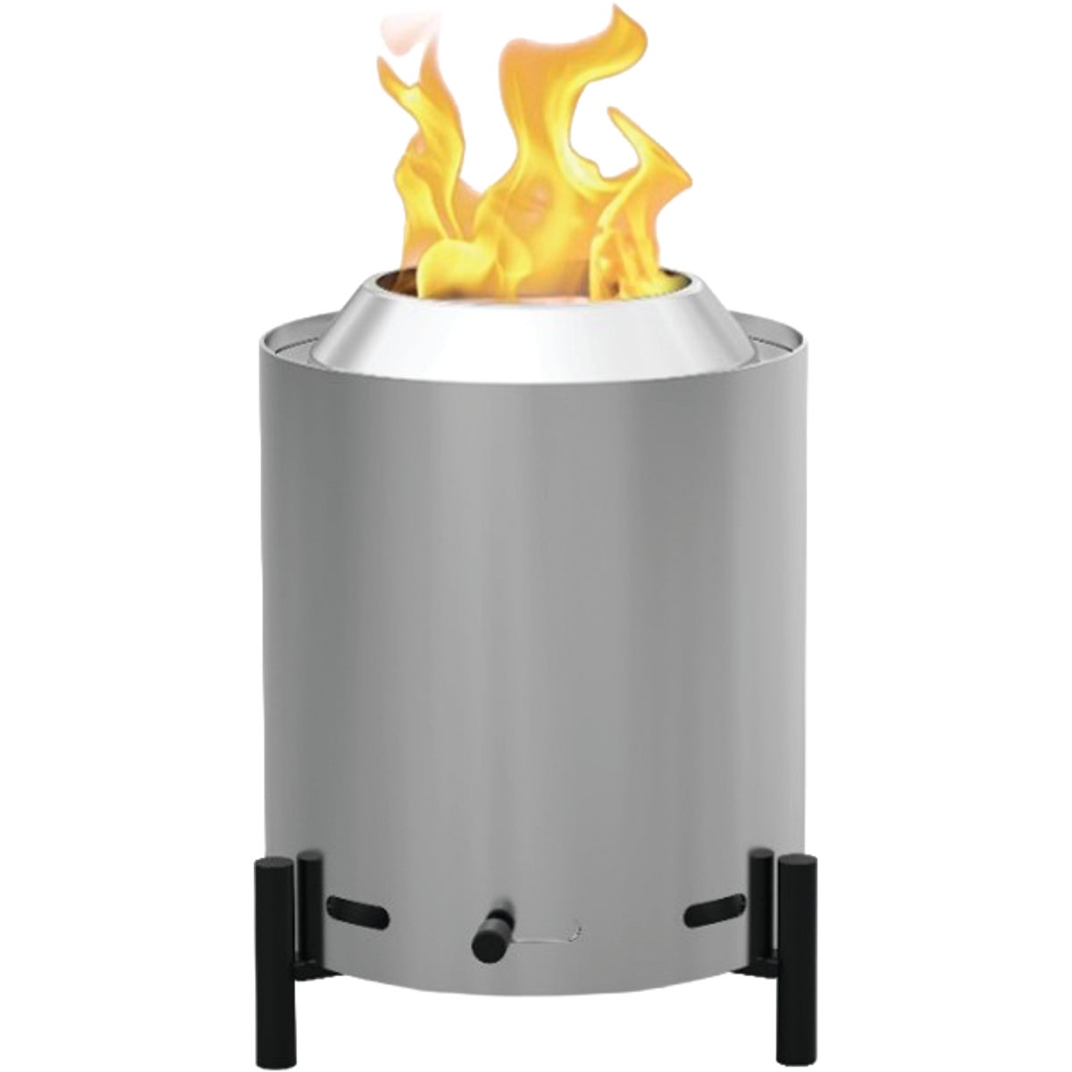 Stylebuilt 6.5 In. Stainless Steel Mini Tabletop Fire Pit