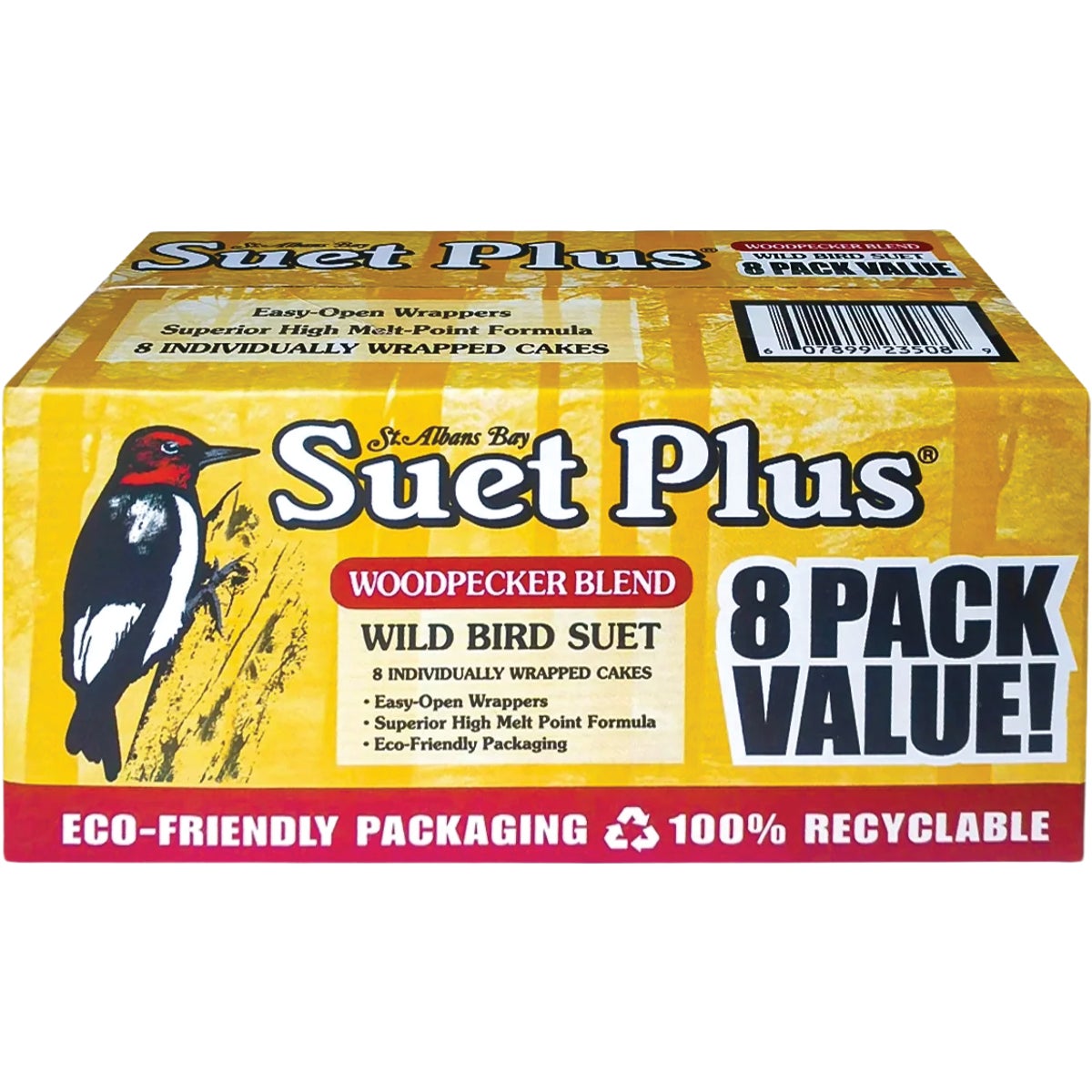 Suet Plus Woodpecker Suet (8-Pack)