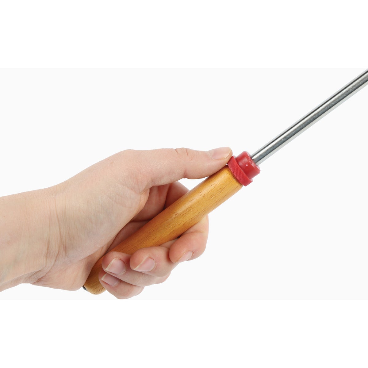 Coghlans 6.5 In. to 34 In. Telescoping Chrome-Plated Metal Hot Dog Fork Image 3