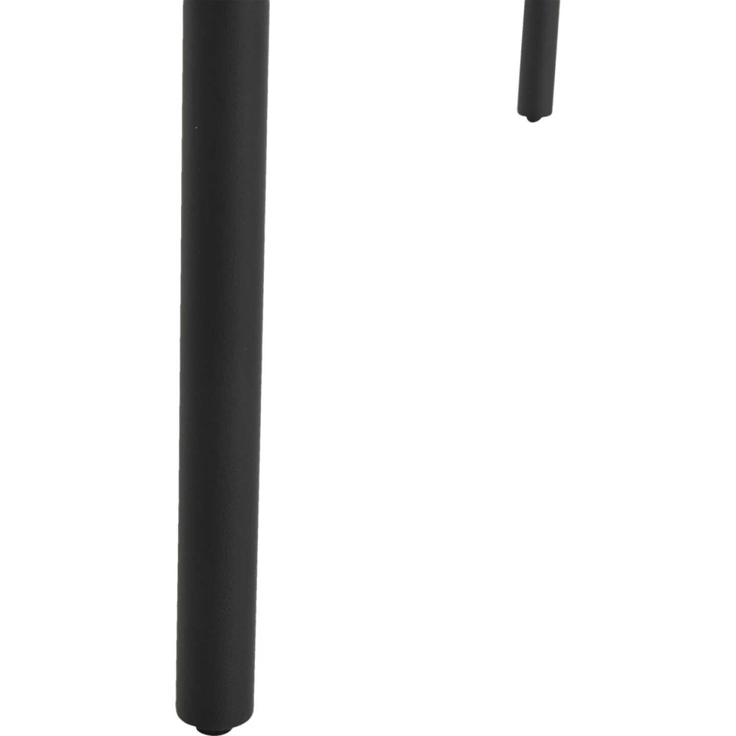 Sunjoy 40 In. Square Heavy-Duty Black Steel Dining Table Image 7