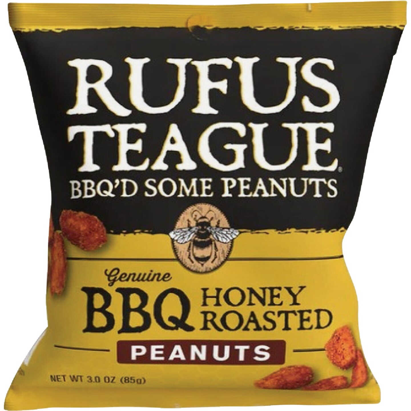 Rufus Teague 3 Oz. BBQ Honey Roasted Peanuts Image 1