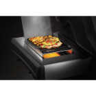 Napoleon 9 In. W. x 10.6 In. Porcelain-Enameled Cast Iron Griddle with Stainless Steel Rack Image 2
