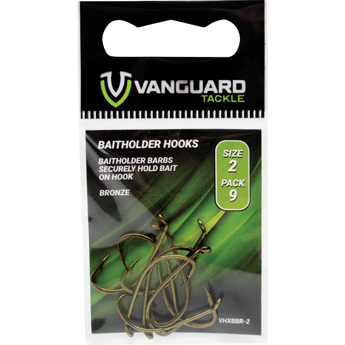 Vanguard Size 4 Baitholder Live Bait Fishing Hook (10-Pack)