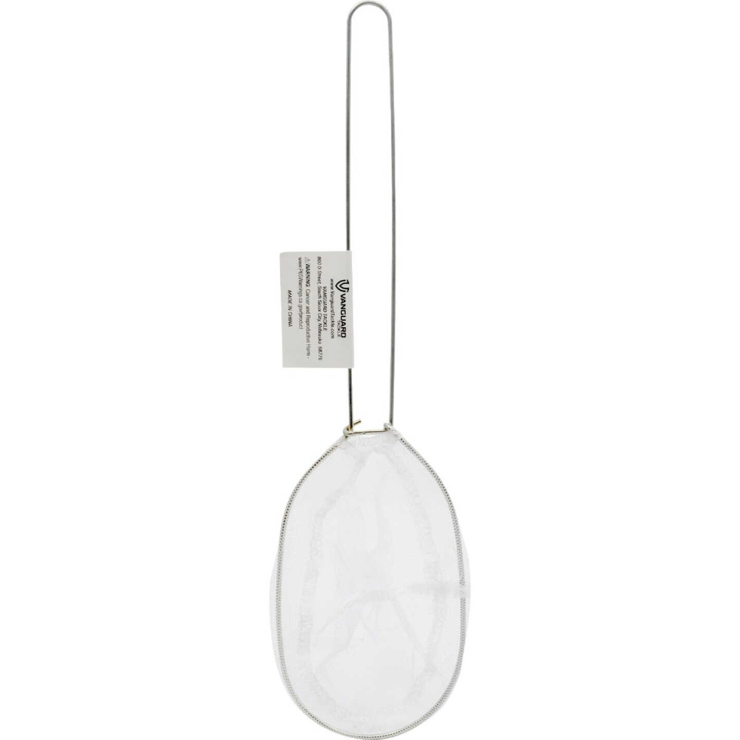 Vanguard 3-1/4 In. W. x 4-3/4 In. L. x 3-1/2 In. D. Nylon Minnow Dip Fishing Net with Wire Frame Image 1