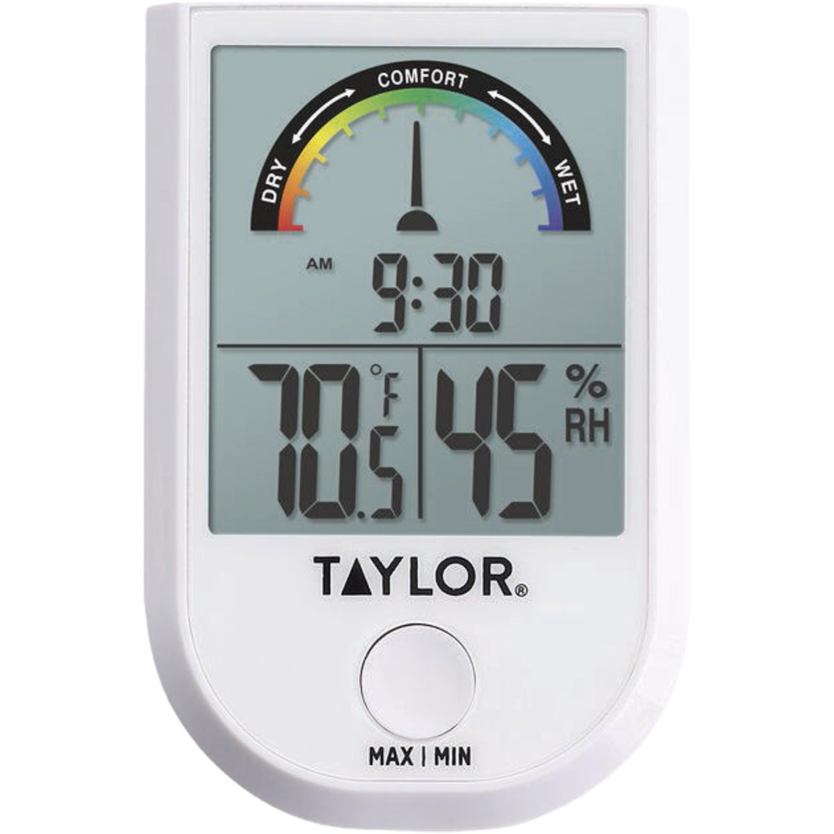 Taylor Digital Indoor Comfort Station with Color Comfort Zones