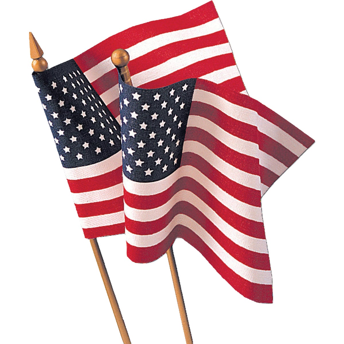 Annin 8 In. x 12 In. US Hand Flag