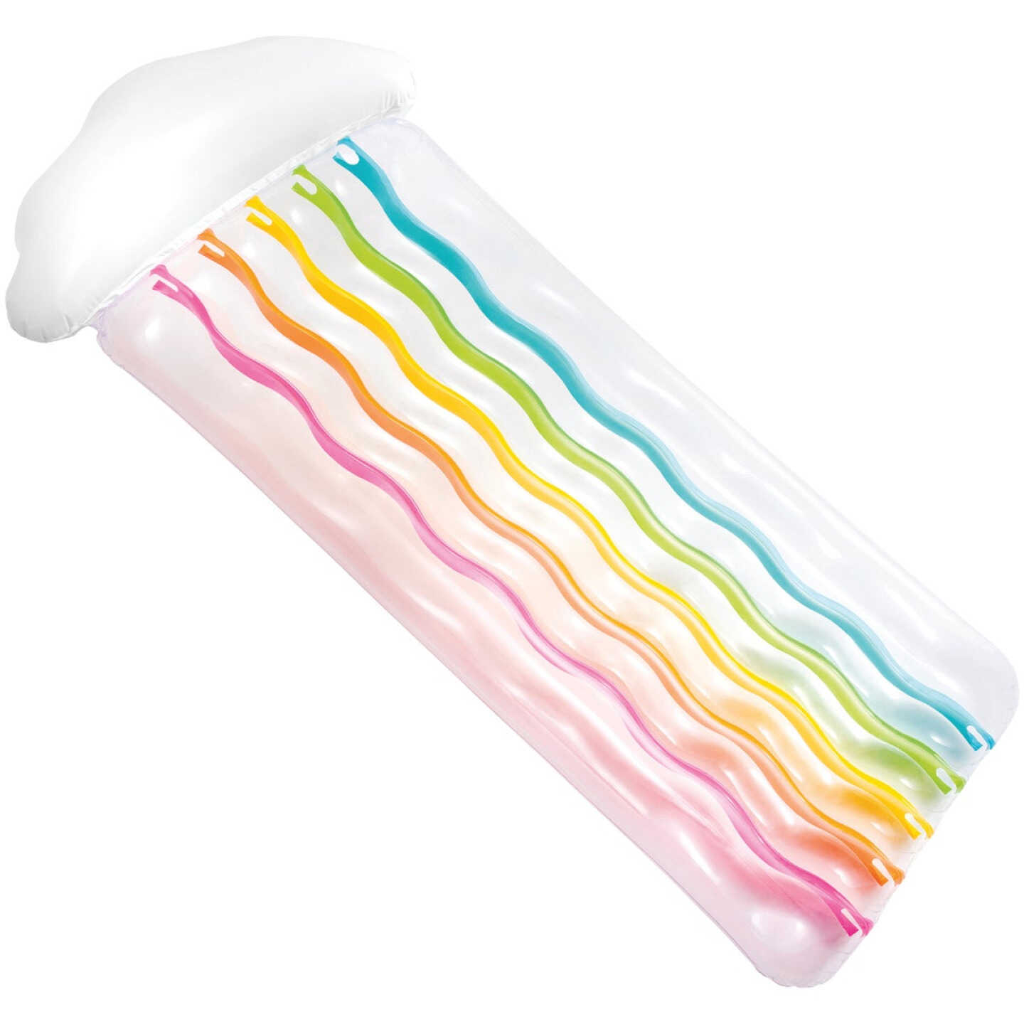 Intex Rainbow Cloud 78 In. x 36 In. Pool Mat Image 1