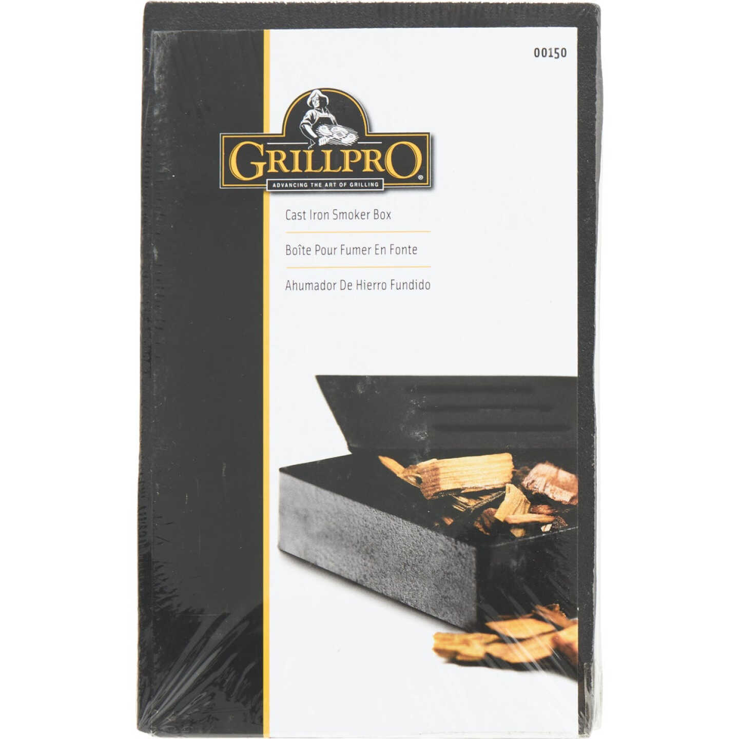 GrillPro 4 In. W. x 5 In. L. Cast Iron Barbeque Smoker Box Image 2