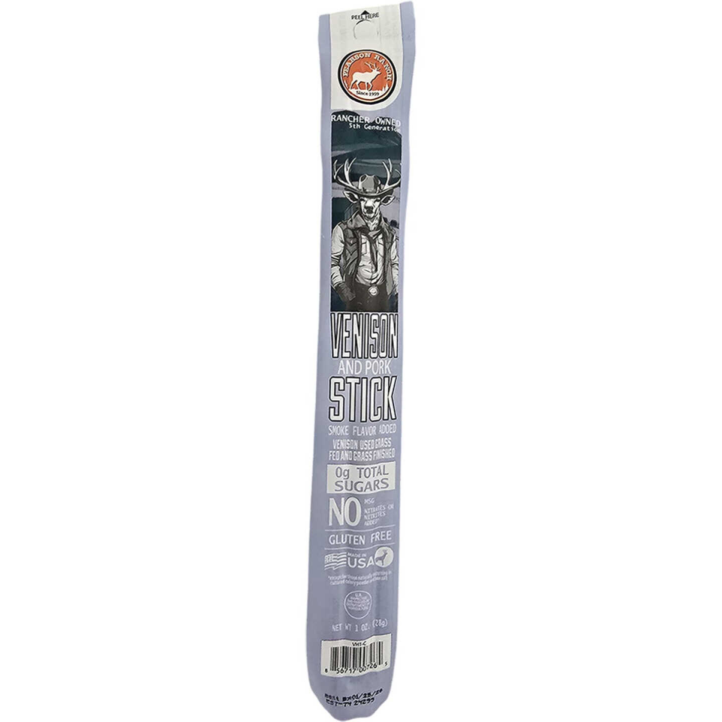 Pearson Ranch Jerky 1 Oz. Venison Snack Stick Image 1
