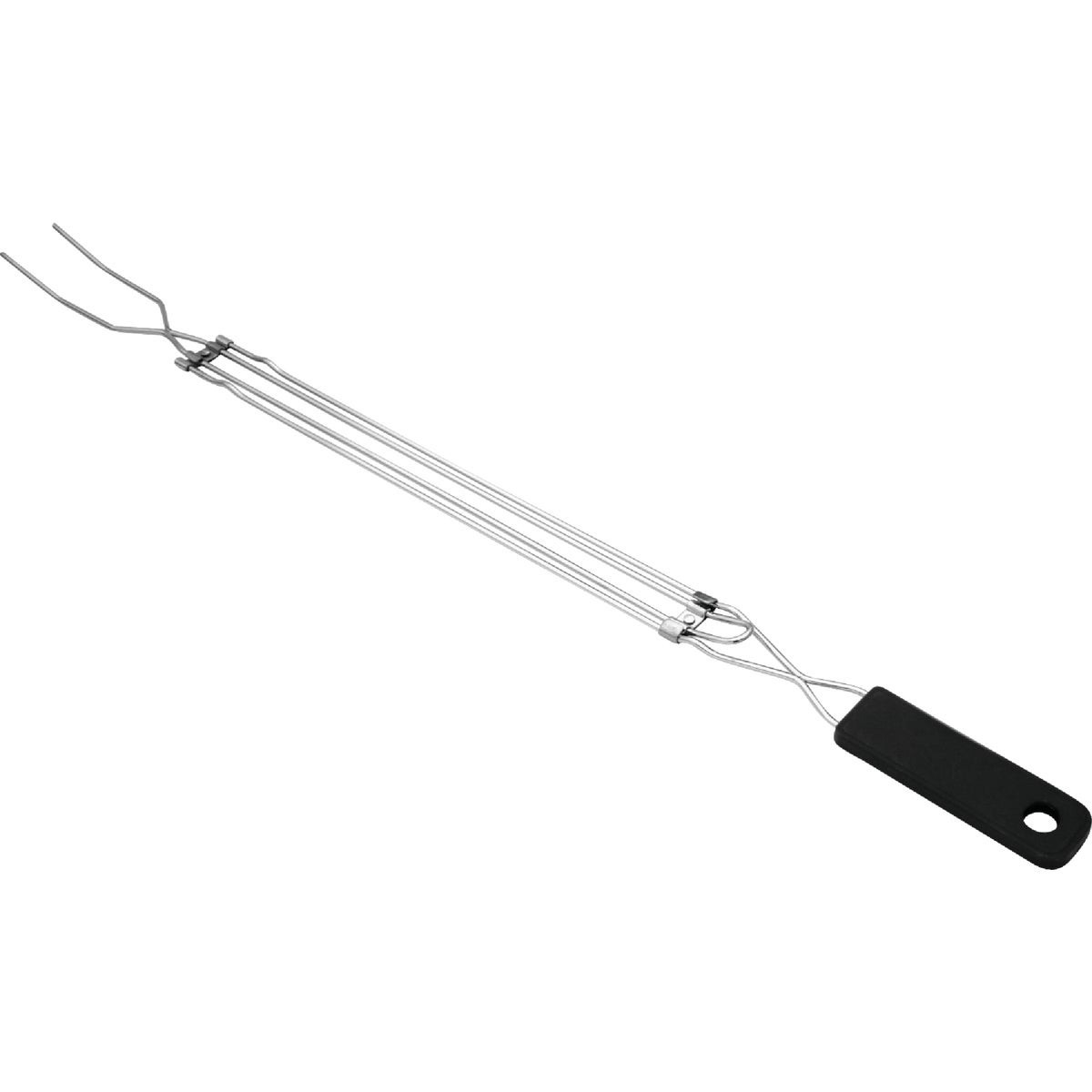 Coghlans 20 In. to 30 In. Extendable Chrome-Plated Metal Hot Dog Roasting Fork Image 4