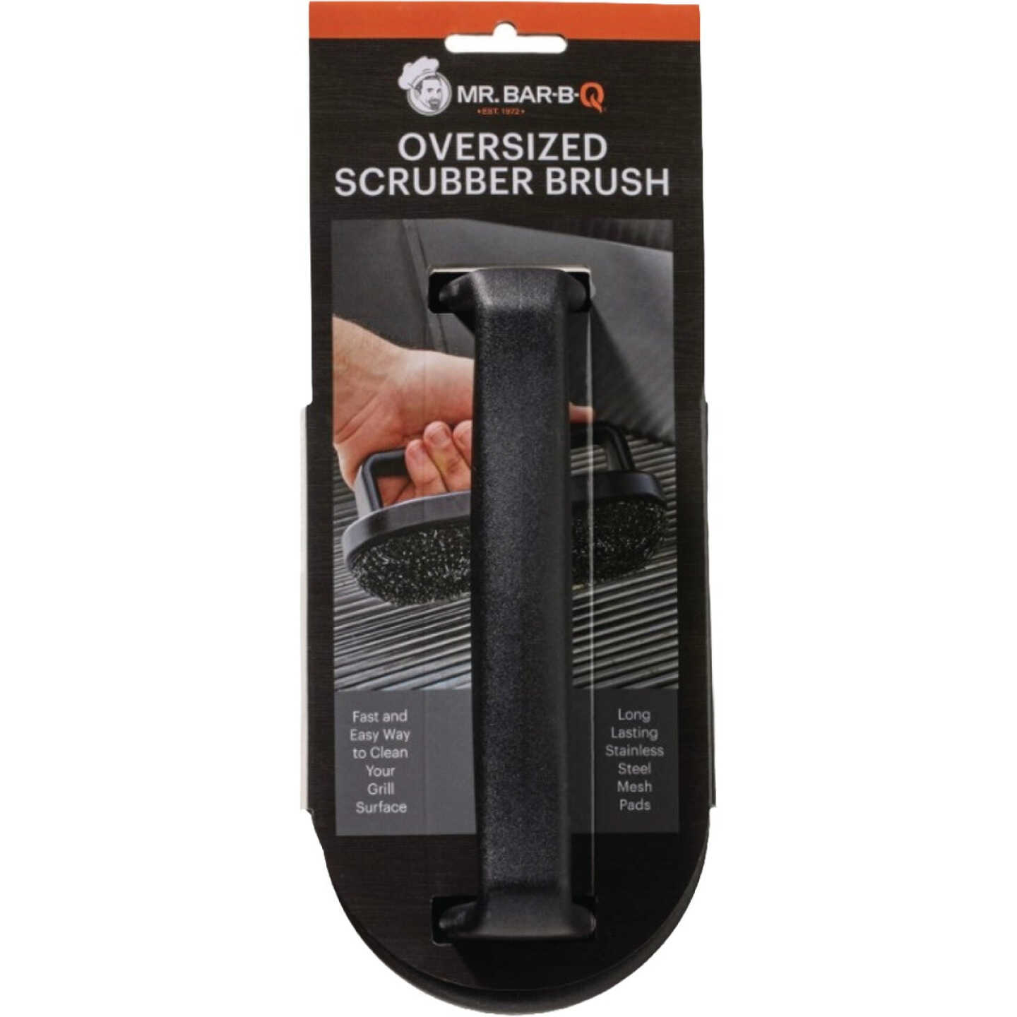Mr. Bar-B-Q Handheld Scrubber Grill Brush Image 3