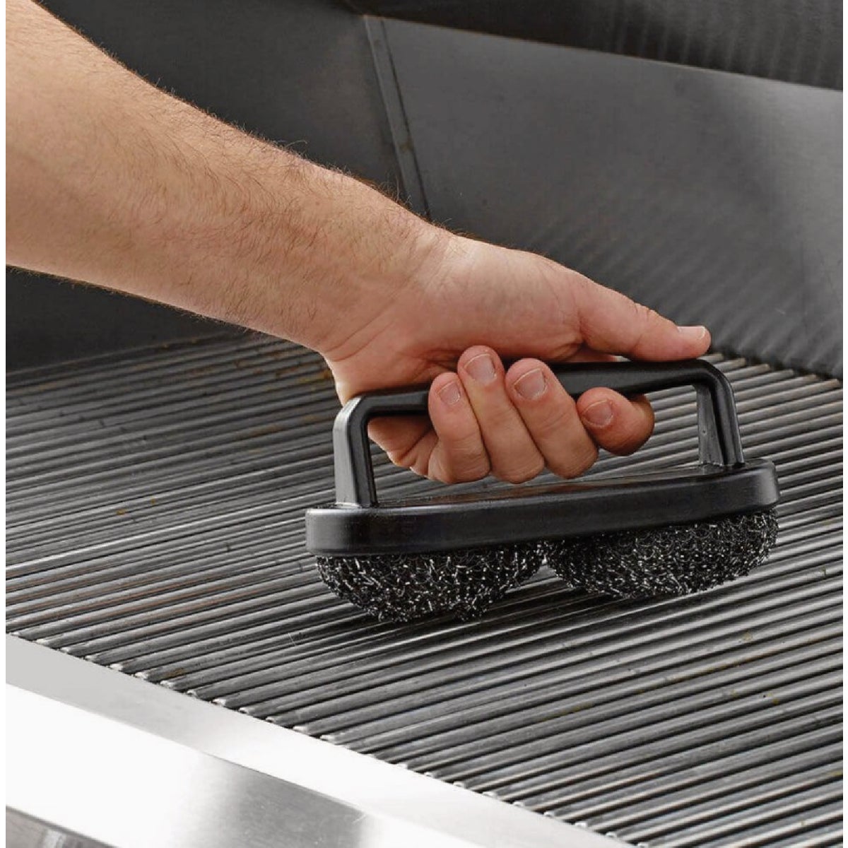 Mr. Bar-B-Q Handheld Scrubber Grill Brush Image 2