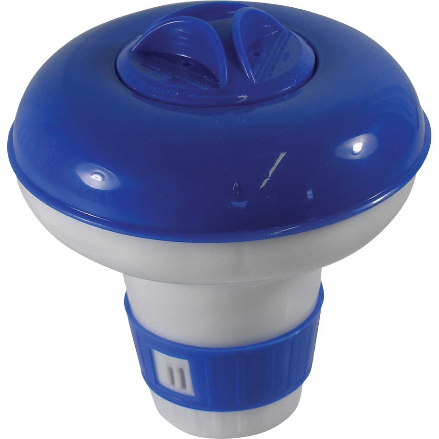 JED Pool 10.7 Oz. Floating Chlorine & Bromine Chemical Dispenser Image 1