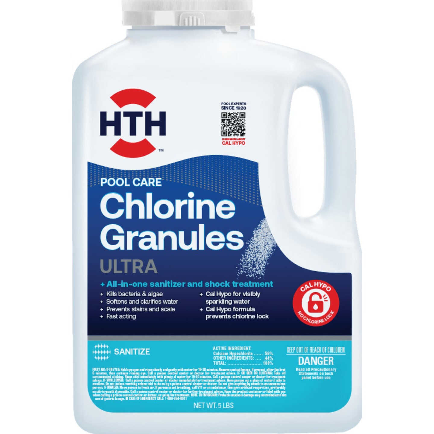 HTH Pool Care 5 Lb. Chlorine Granules Image 1