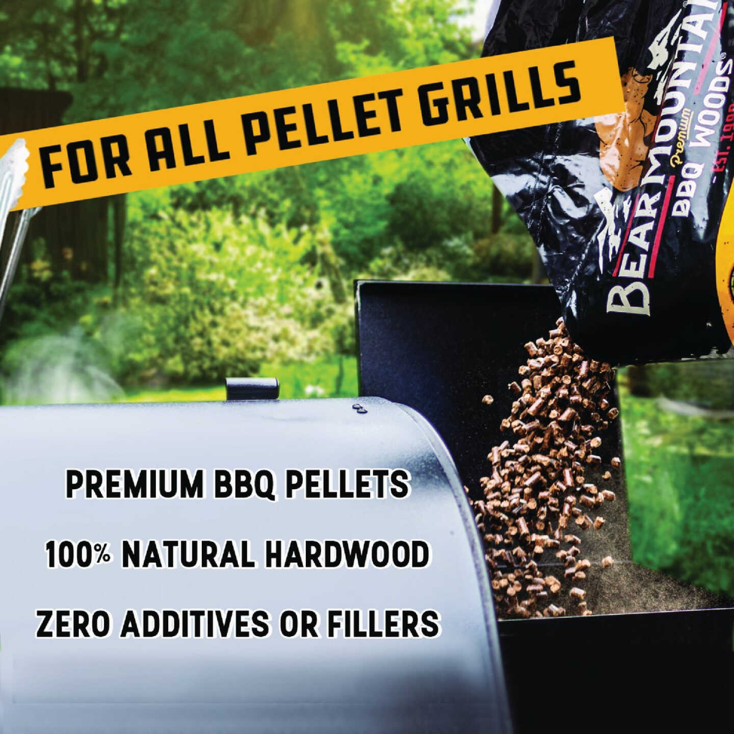 Bear Mountain BBQ Premium Woods 20 Lb. Bourbon Hardwood Pellet Image 4