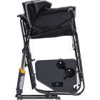 GCI Outdoor Freestyle Black XL Folding Rocker with Side Table Image 3