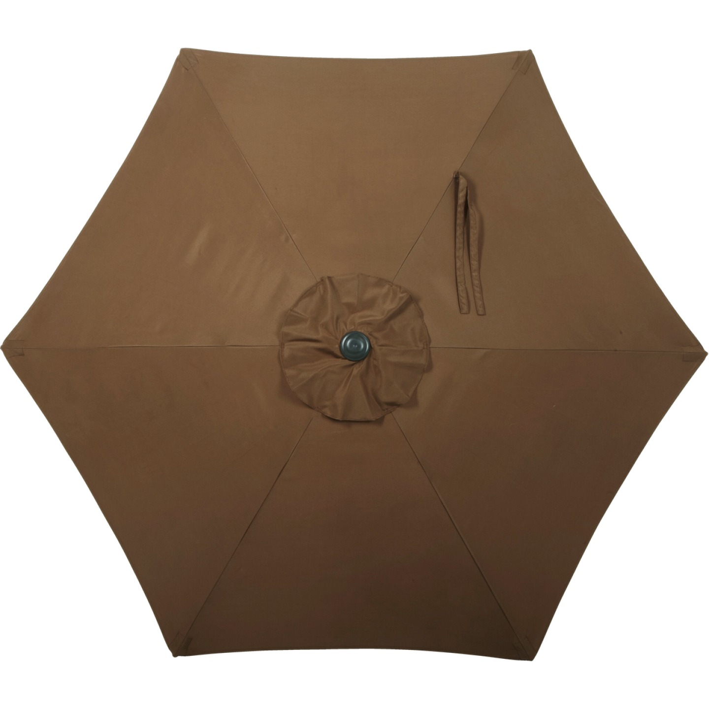 Outdoor Expressions 7.5 Ft. Aluminum Tilt/Crank Brown Patio Umbrella Image 5