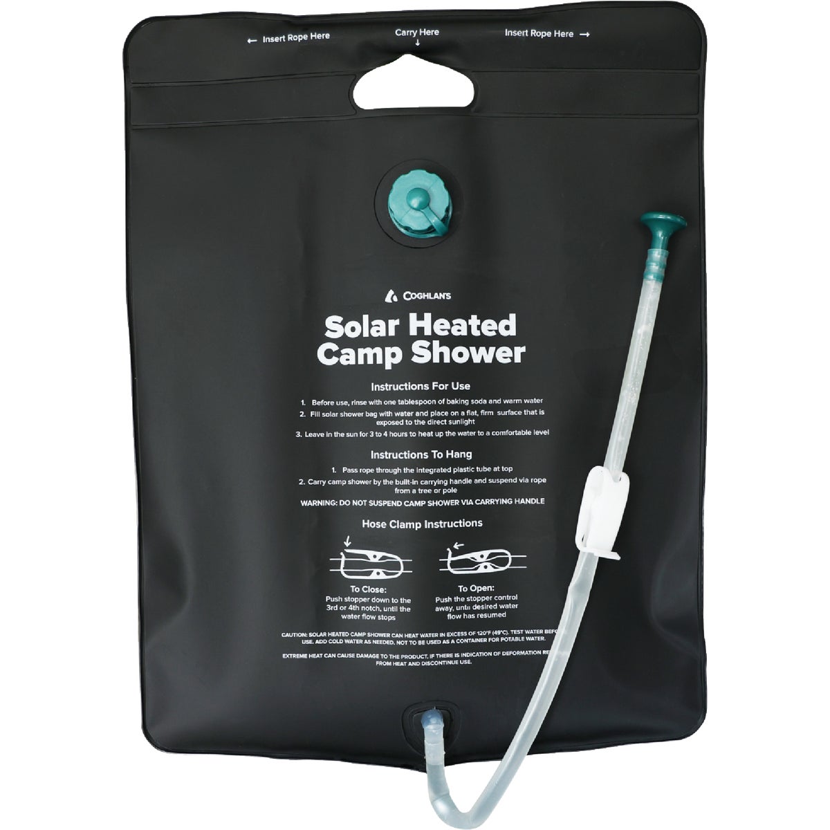 Coghlans 4.2 Gal. Solar Heated Camp Shower Image 5