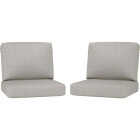 Northcape International Rockton Gray Polyester Chair Cushion Set Image 1