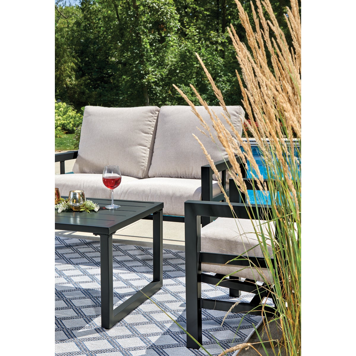 Outdoor Expressions 4-Piece Chat Set Image 6