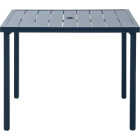 Sunjoy 38 In. Square Heavy-Duty Blue Steel Table Image 6