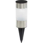 Stainless Steel White Light Solar Stake Light Image 1