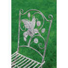 Alpine 3-Piece Hummingbird Foldable Floral Bistro Set Image 5