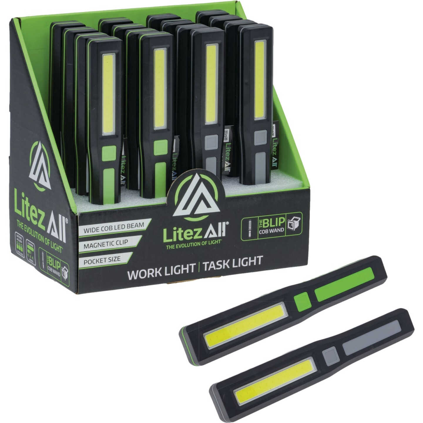 LitezAll Blip Mini 100 Lm. COB LED Handheld Work Light Image 1