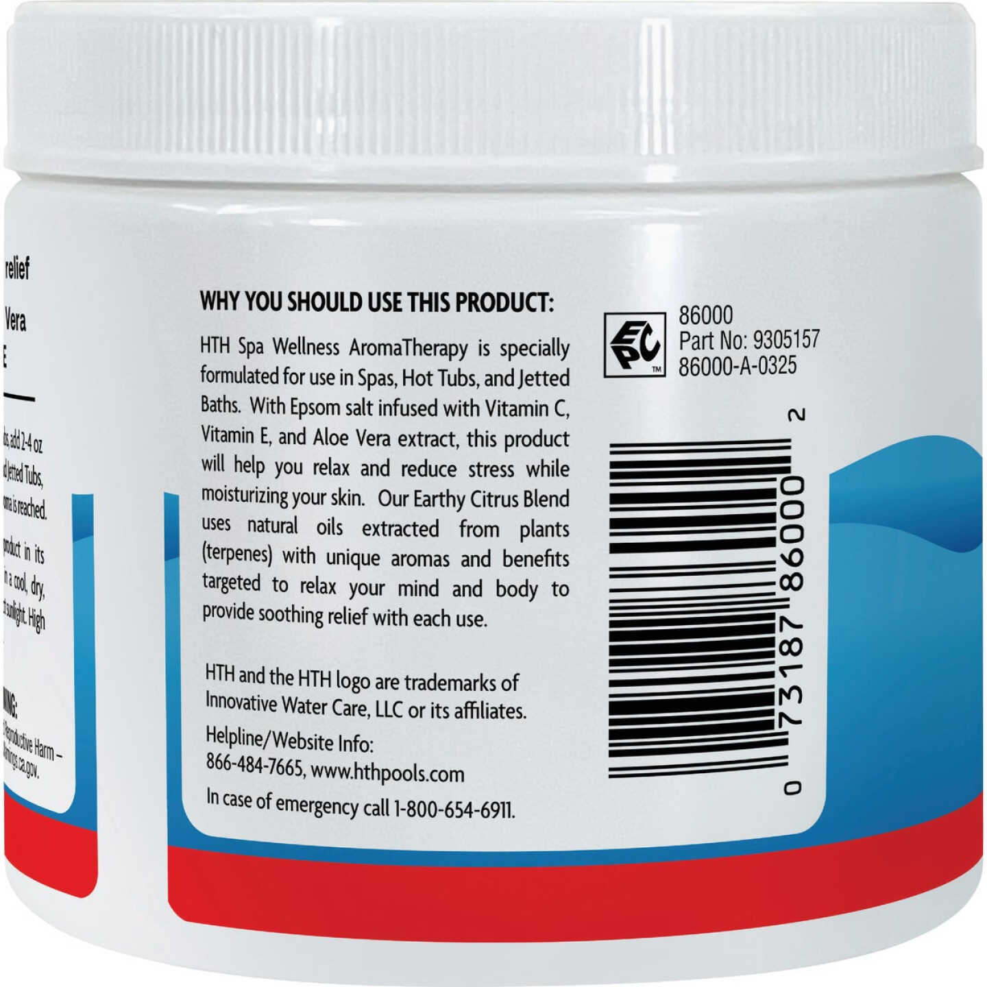 HTH Spa 1 Lb. Body & Mind Wellness Aromatherapy Image 4
