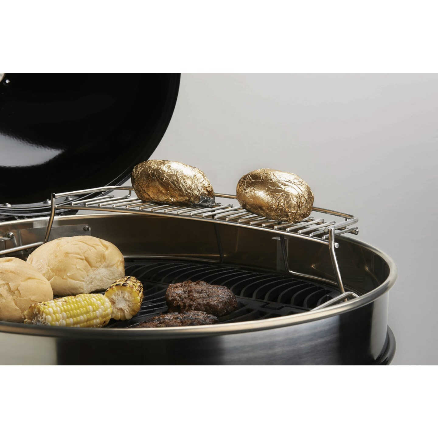 Napoleon Warming Rack for Charcoal Kettle Grills Image 3