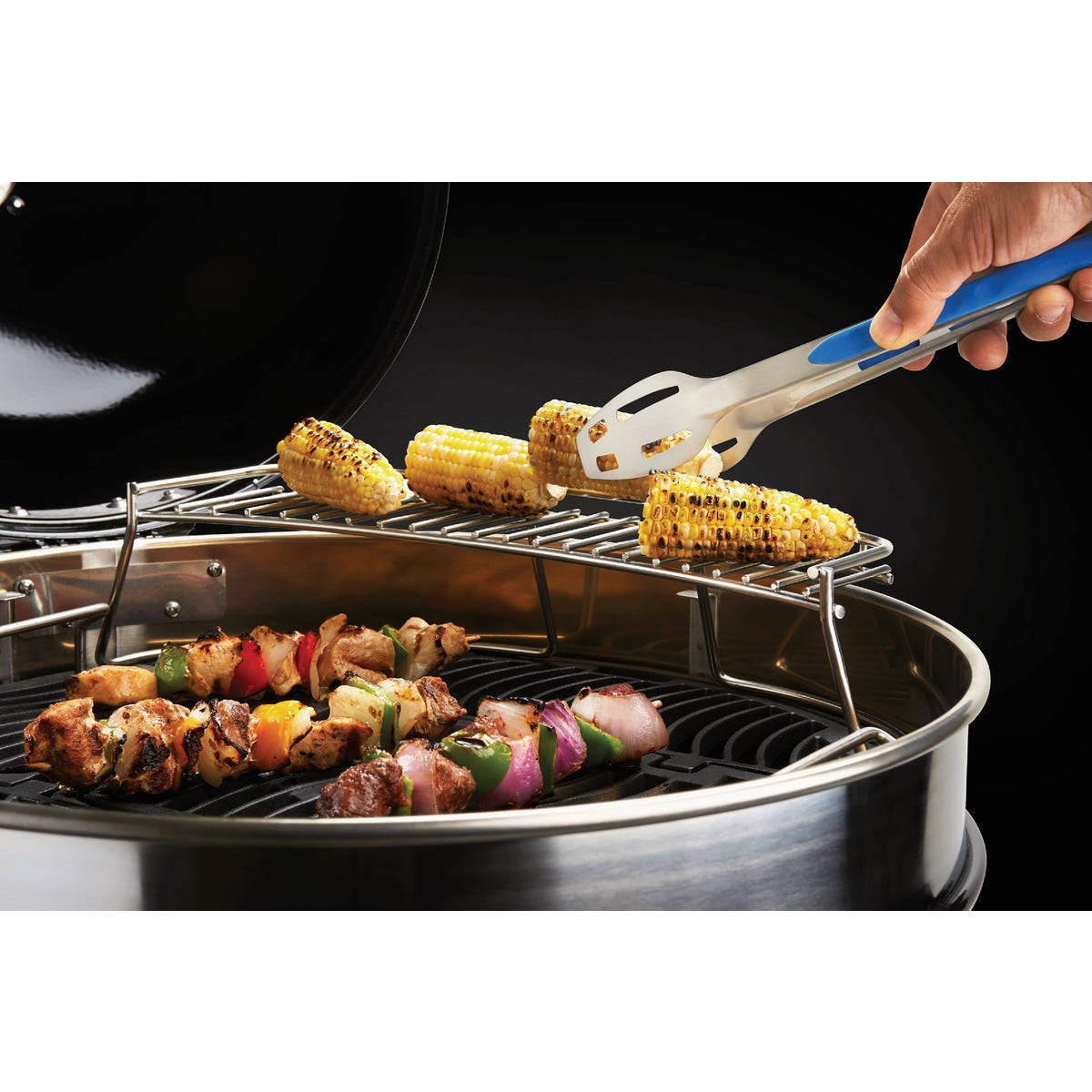 Napoleon Warming Rack for Charcoal Kettle Grills Image 2