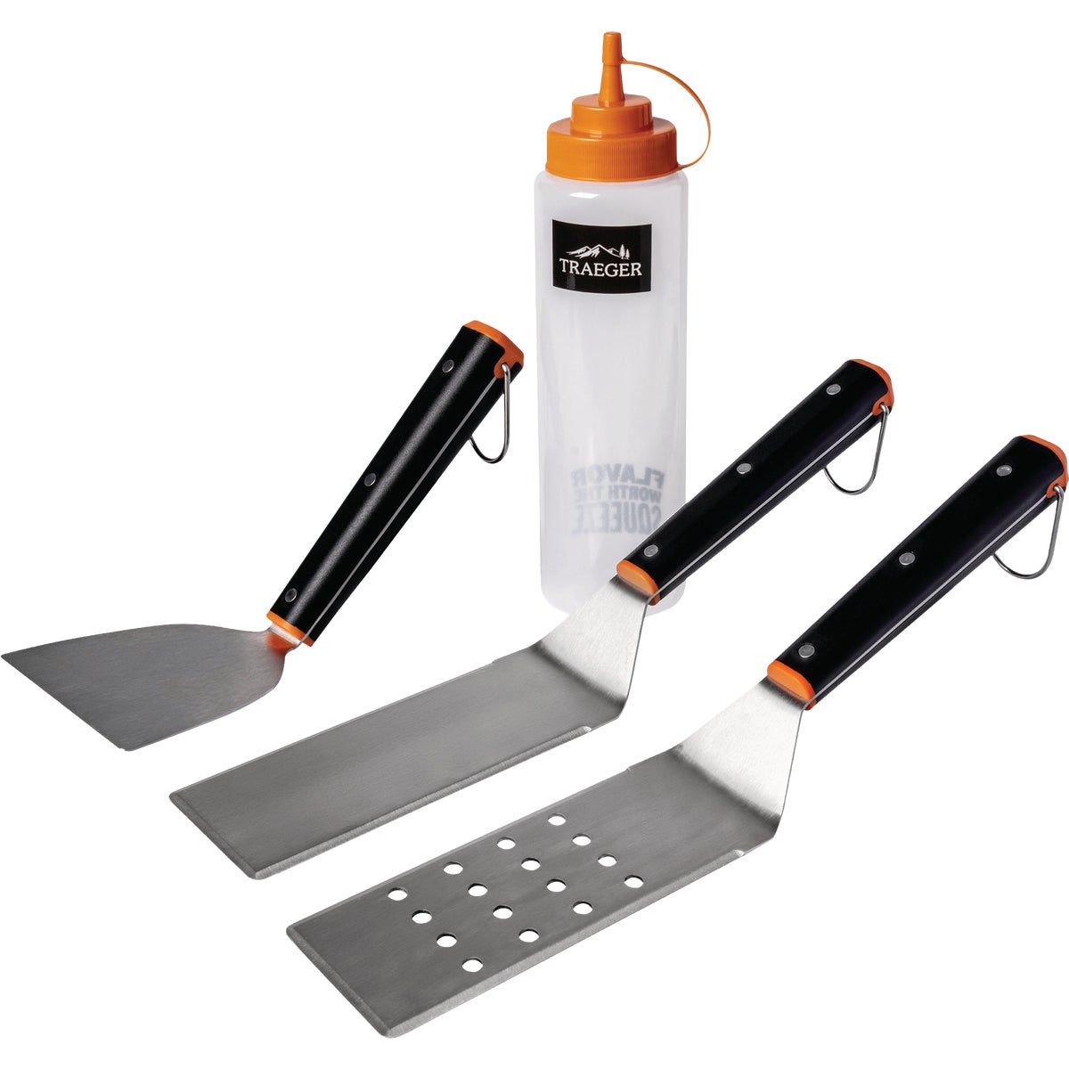 Traeger 4-Piece Flat Top Grill Essentials Bundle