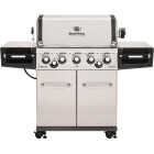 Broil King Regal S590 5-Burner Stainless Steel 55,000 BTU Natural Gas Grill with 10,000 BTU Side-Burner Image 1